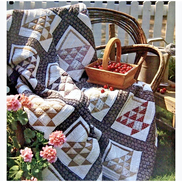 Oxmoor House Other - Pieced Basket Quilt Template Pattern Set Vintage Acrylic Template Classic Design